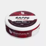 Siamsnus Rappe Loose Snus in Laos - botanical loose tobacco with juniper and lavender