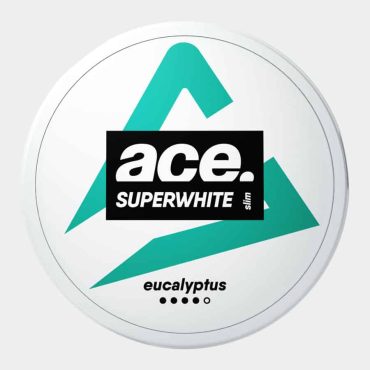 ACE Eucalyptus nicotine pouches - aromatic eucalyptus with fresh herbal notes in Laos