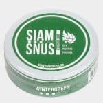 Siamsnus Wintergreen Dry Pouch - cooling wintergreen mint in white dry format Laos