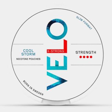 VELO Cool Storm nicotine pouches - powerful cooling mint storm from Swedish Match Laos