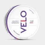 VELO Liquorice Strong nicotine pouches - bold classic liquorice extra strength Swedish Match Laos