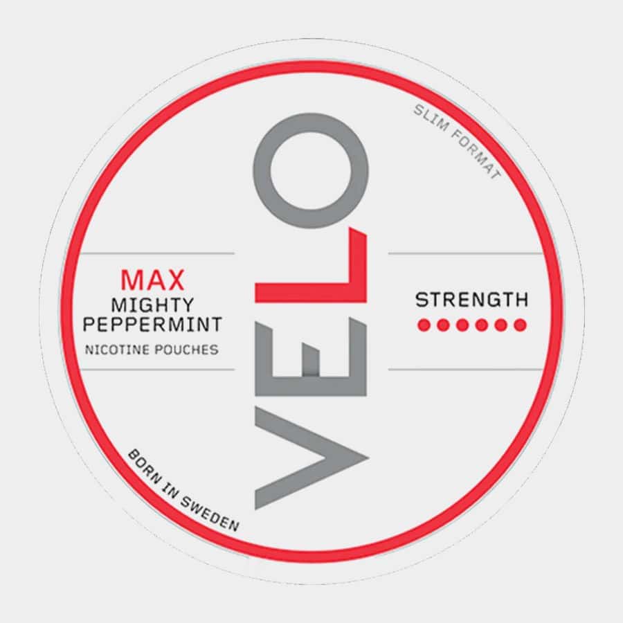 Velo Mighty Peppermint Max Nicotine Pouch Laos