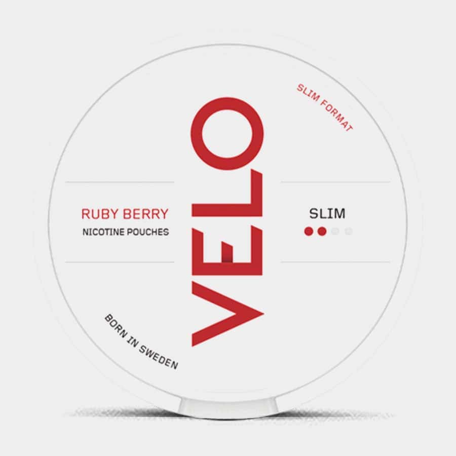 Velo Ruby Berry Nicotine Pouch Laos