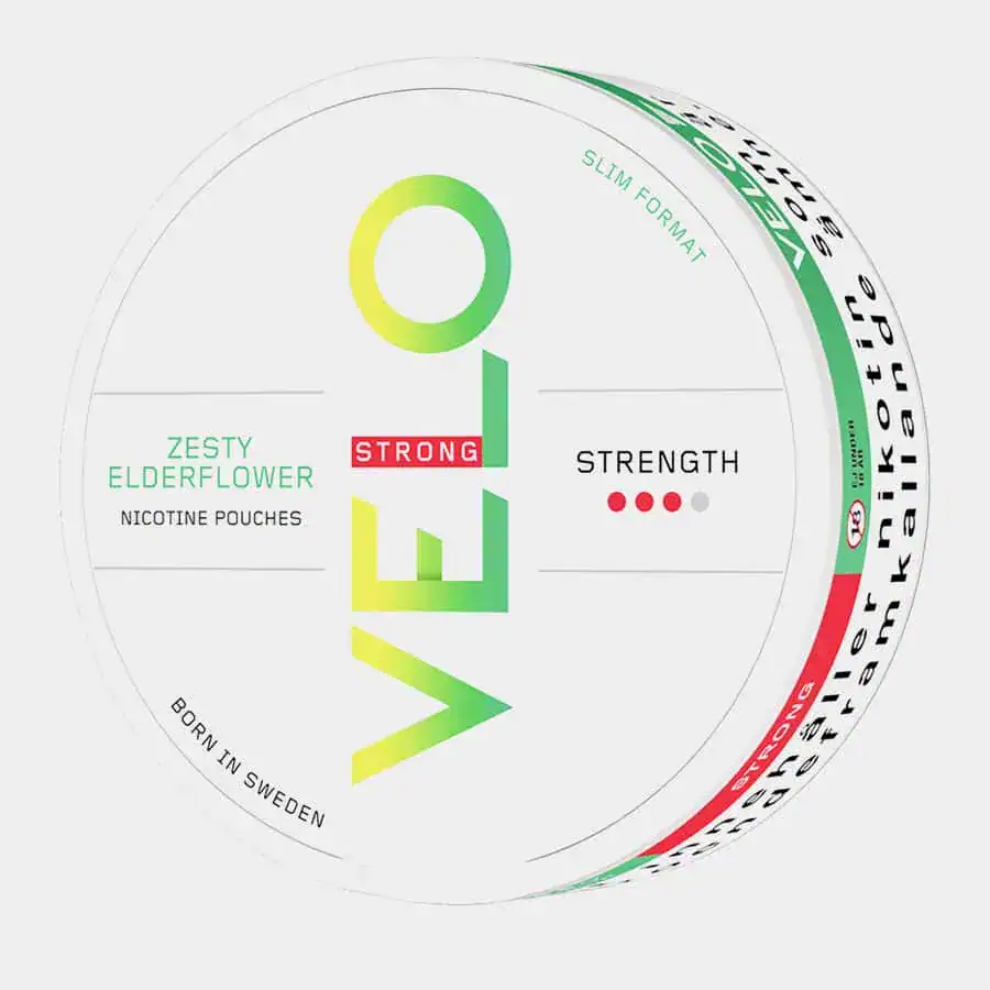Velo Zesty Elderflower 1 Velo Zesty Elderflower Nicotine Pouches - Floral Elderflower With Bright Citrus Notes Laos