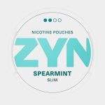 ZYN Spearmint 6.5mg nicotine pouches - refreshing spearmint coolness medium strength American quality Laos